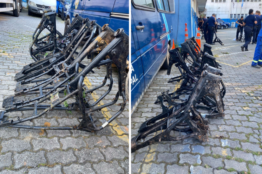 Desova de Motocicletas em Diadema