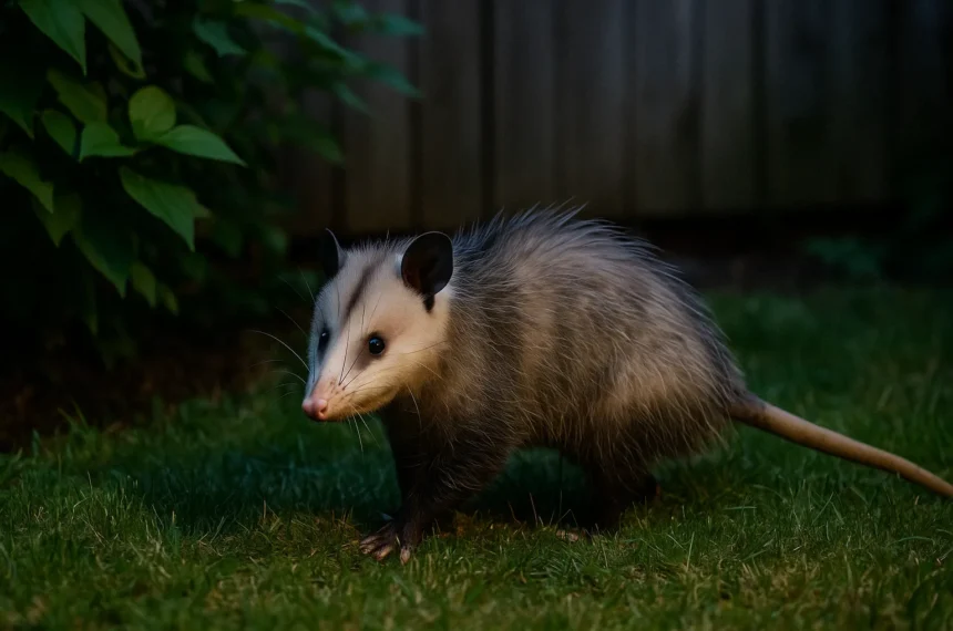 Como agir ao encontrar um gambá dentro de casa sem se colocar em risco