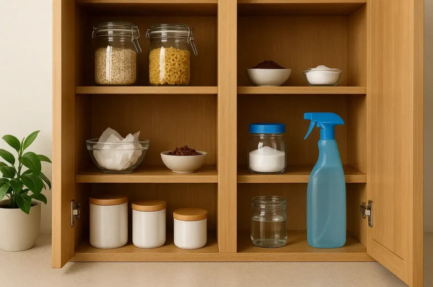 Como evitar o mau cheiro nos armários da cozinha sem precisar trocar tudo