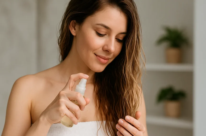 Como usar a queratina líquida para reparar cabelos danificados em 6 passos