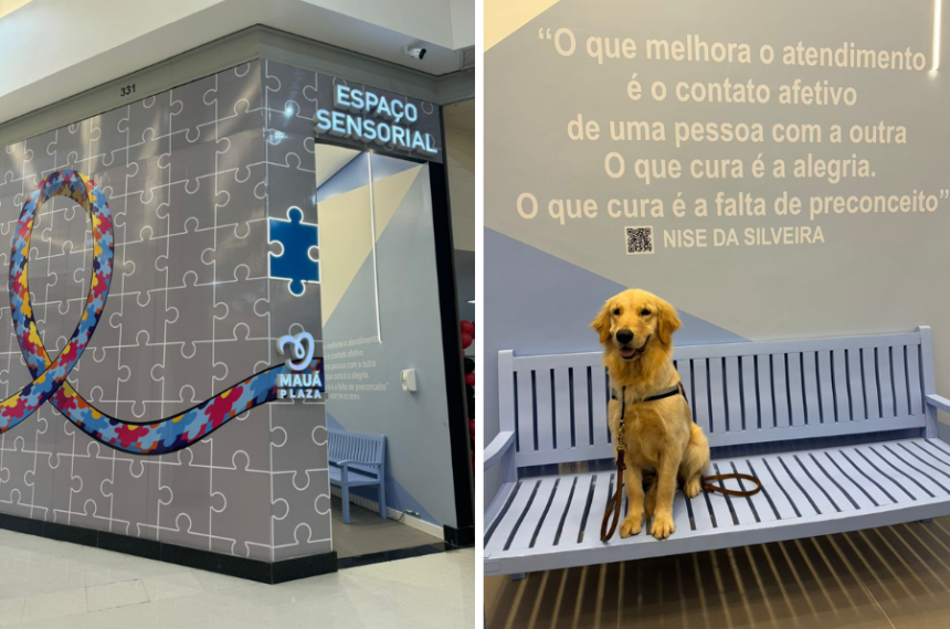 Espaço Sensorial - Mauá Plaza Shopping - TEA - Autismo