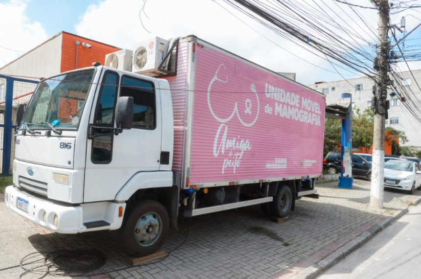 Carreta da Mamografia em São Bernardo