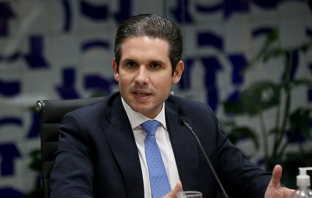 O presidente da Câmara dos Deputados, Hugo Motta (Republicanos-PB)