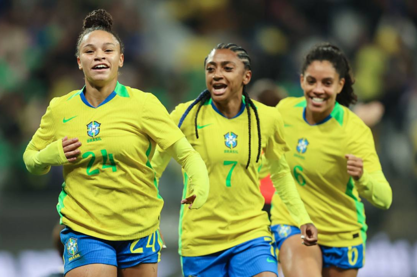 Dudinha foi fundamental na vitória do Brasil - Divulgação