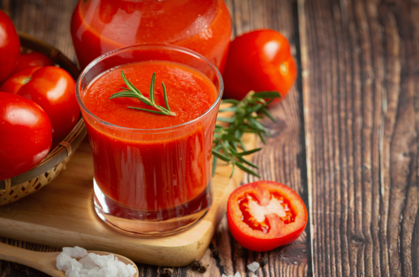 Suco de Tomate - Tomates