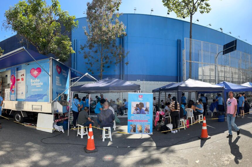 Banho Solidário Sampa realizará ações no Largo do Paissandu e na Praça da Armênia l Foto: Divulgação