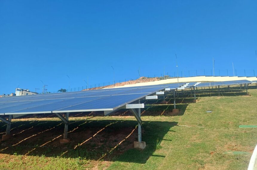 Usina fotovoltaica santo André Foto: Suzana Rezende / ABCdoABC