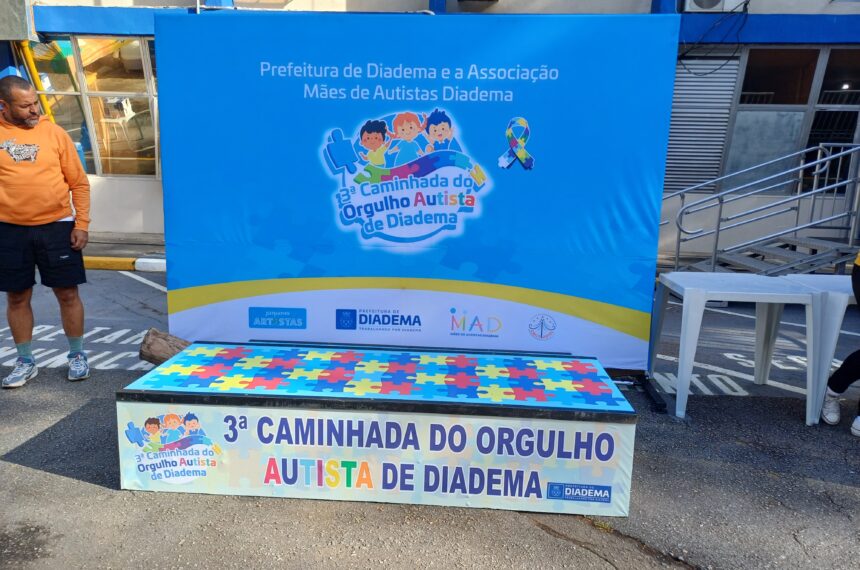 Caminhada do orgulho autista de Diadema 