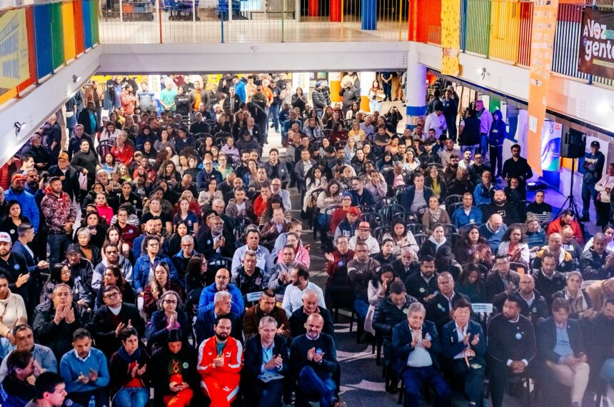 Programa Voz da Gente no Jardim Silvina  - Isabella Diniz/PMSBC