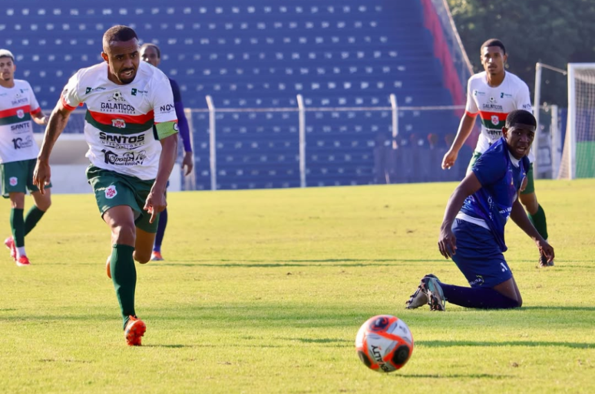 São Caetano perde para Portuguesa Santista e Azulão segue sem vencer na Copa Paulista