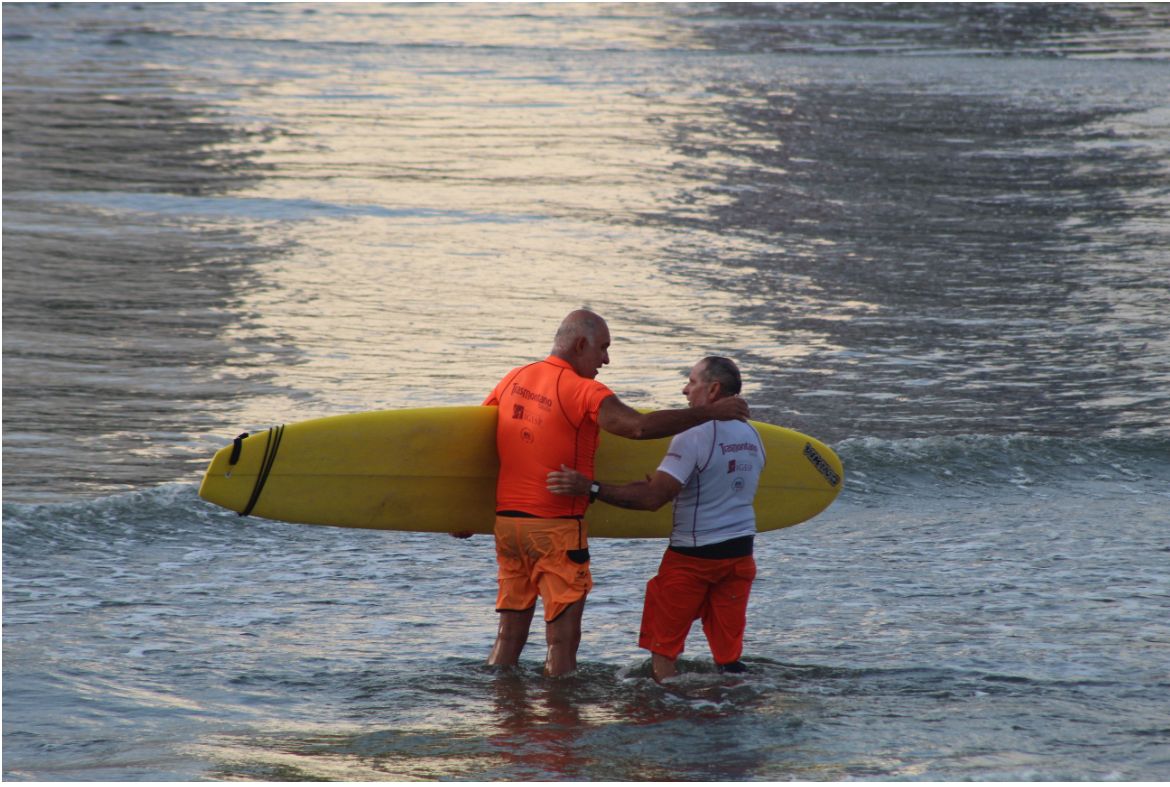 ASL Loagboard Categoria 65+ - Victor "Orelha" e Marcio Horta dividiram o pódio - Lucas Evangelista/Divulgação