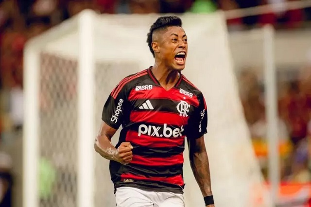 Bruno Henrique, atacante do Flamengo