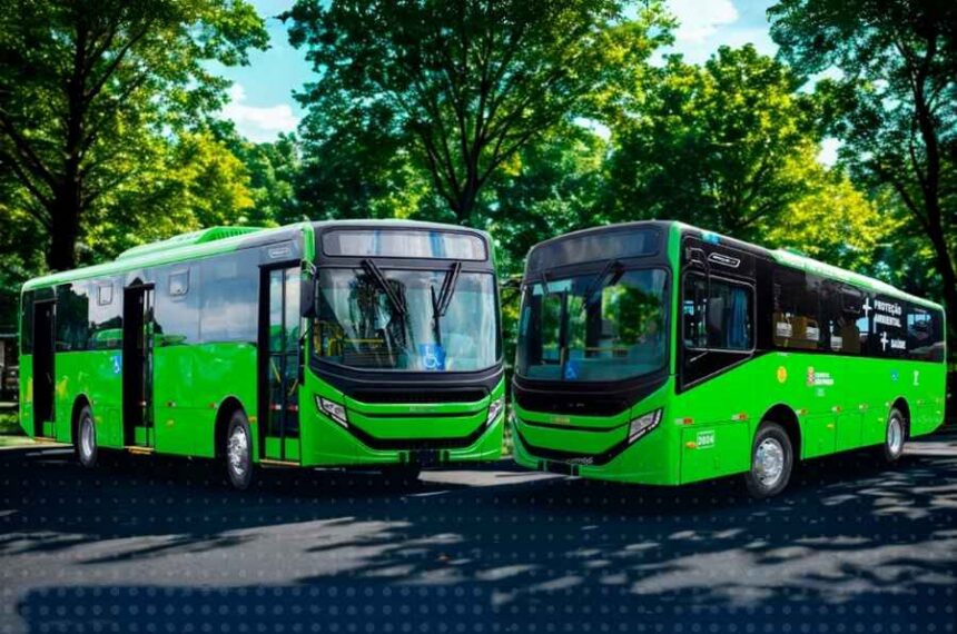 Ônibus elétrico Caio eApache Vip