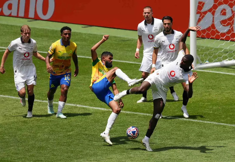 Borussia começou tomando pressão do time sul-africano - Reprodução/X