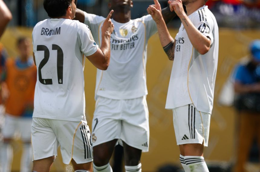 Real Madrid vence Pachuca com 1 a menos e encaminha classificação no Mundial de Clubes 