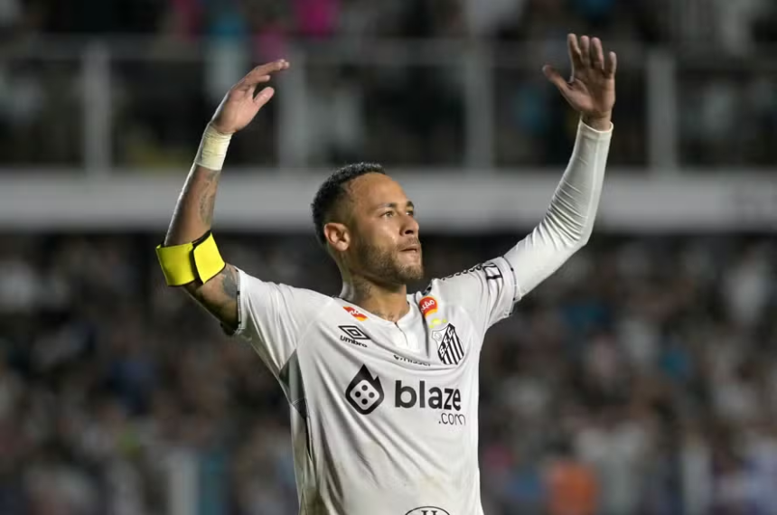 Neymar acerta renovação com o Santos FC - Divulgação/Santos FC