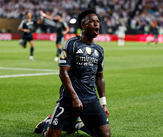 Vinicius Júnior foi destaque do Real Madrid - Divulgação/Real Madrid