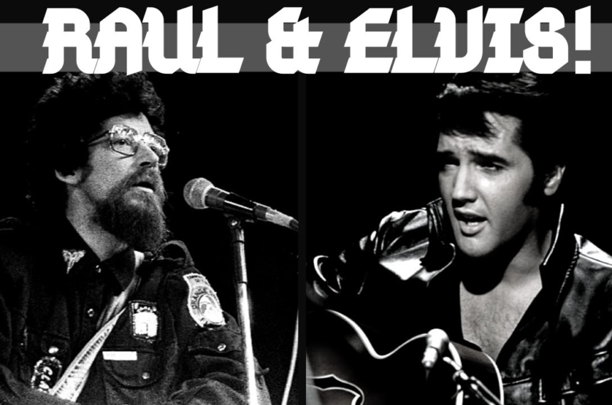 Raul Seixas tinha admiração pelo inesquecível Elvis Presley - Reprodução