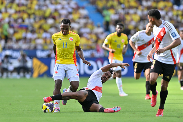 Colômbia e Peru empatam em jogo sem gols nas Eliminatórias  - Reprodução/X-