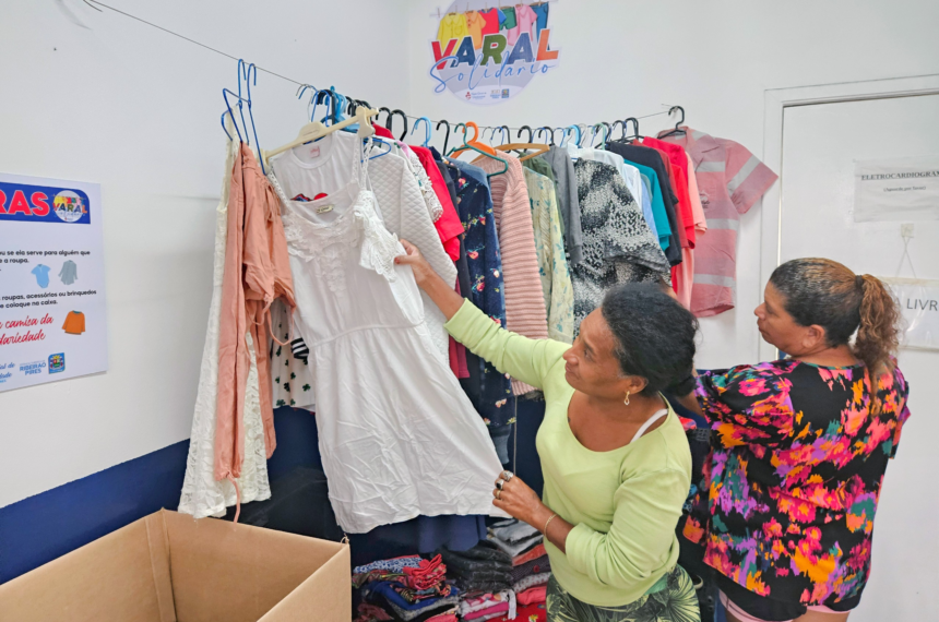 Varal Solidário nas Escolas - Divulgação/PMETRP