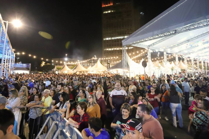 Arraial Solidário em Santo André - Reprodução