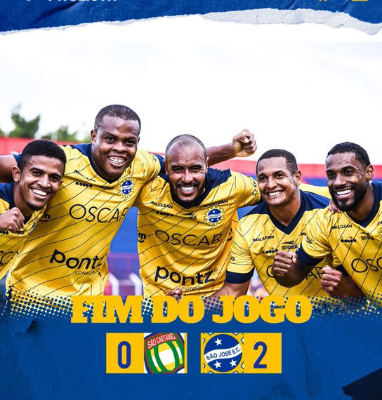 São Caetano perde por 2 a 0 para São José e se complica na Copa Paulista