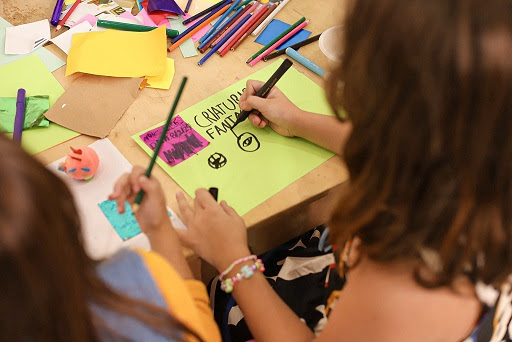 Caixa Cultural de São Paulo - Criaturas Fantásticas – Uma Exposição de Arte com Crianças - Maya