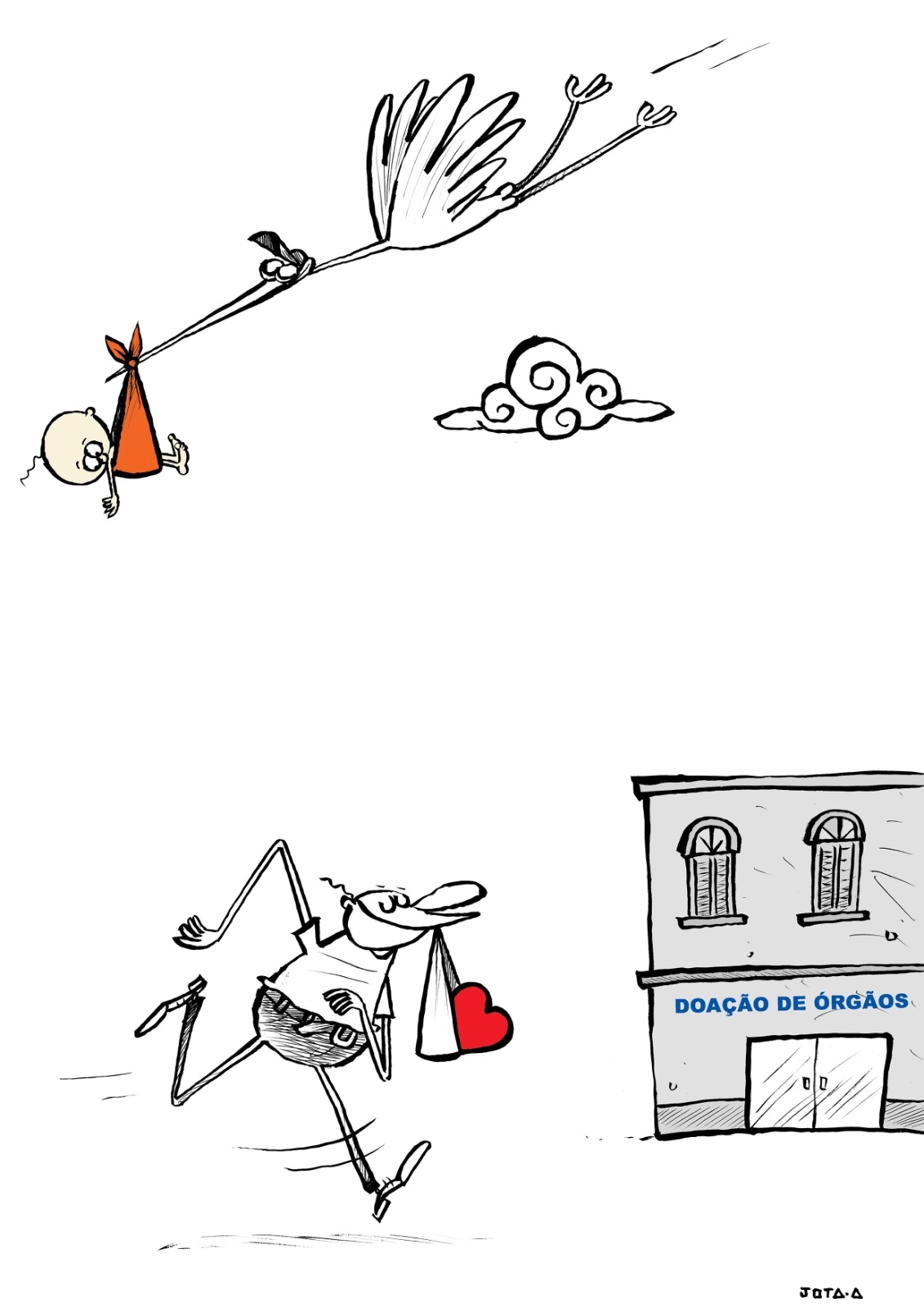 Salão de Humor 2024 - 1º lugar Charge - obra "Cegonha" - Jota A - PI
VGCOM - acervo IG