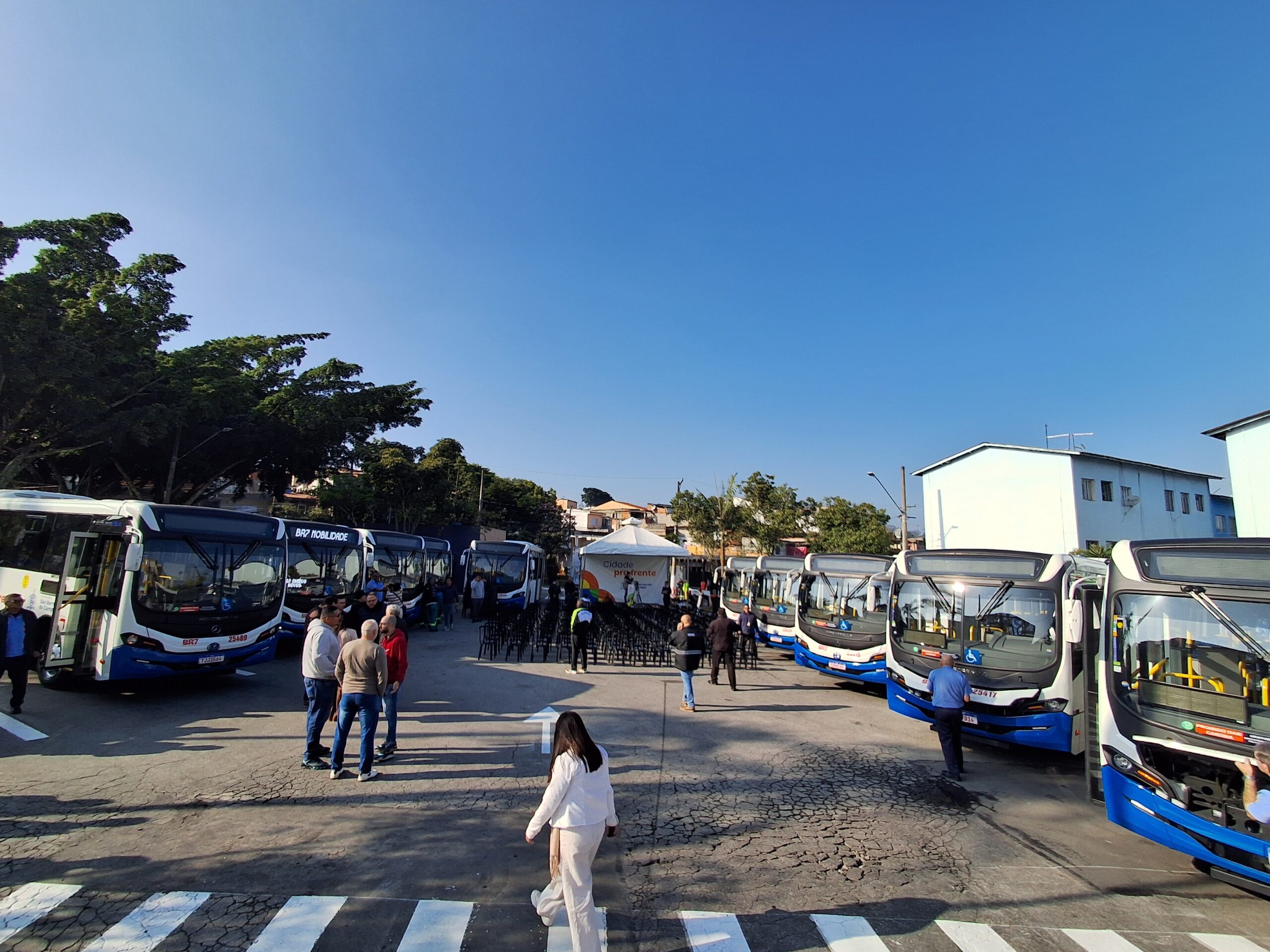 SBC substitui dez ônibus de sua frota municipal