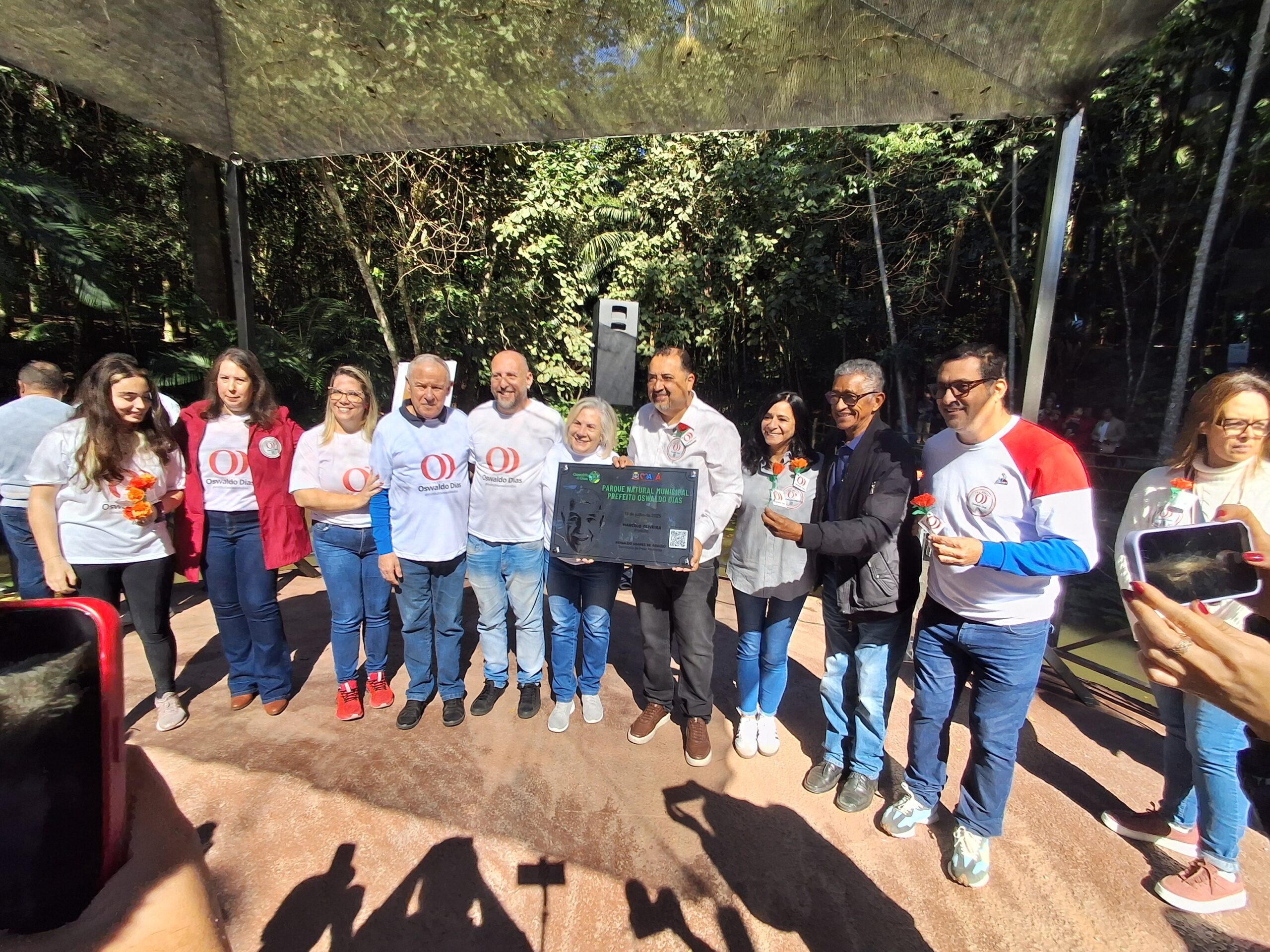 Oswaldo Dias tem nome eternizado em Parque Natural Municipal que leva seu nome