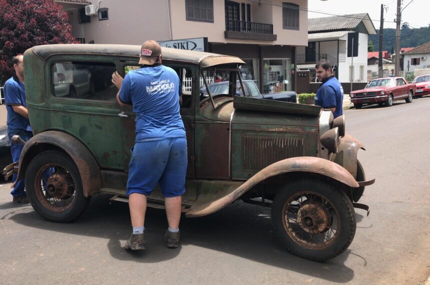 Renascido da ferrugem: conheça a incrível história de restauração do Ford Tudor 1930 que será uma das atrações do Model A Village