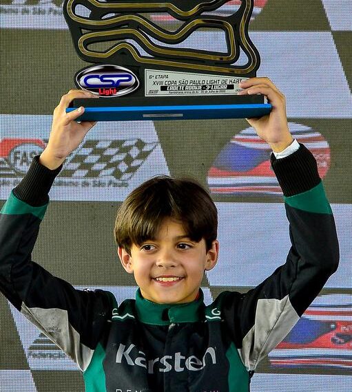 João Bertoldi, promessa do kartismo brasileiro - Eni Alves