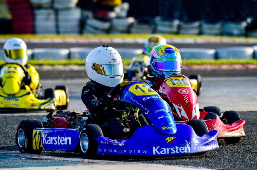 João Bertoldi teve ótimo desempenho na 6ª etapa da Copa Bradesco de Kart - Cristiano Rodrigues