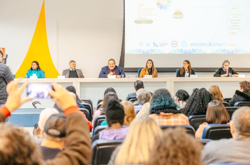 São Bernardo aprova 20 propostas para fortalecer a rede de assistência social durante conferência municipal