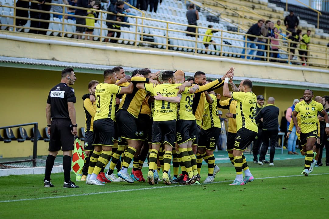São Bernardo vence Ponte Preta pelo Campeonato Brasileiro Série C