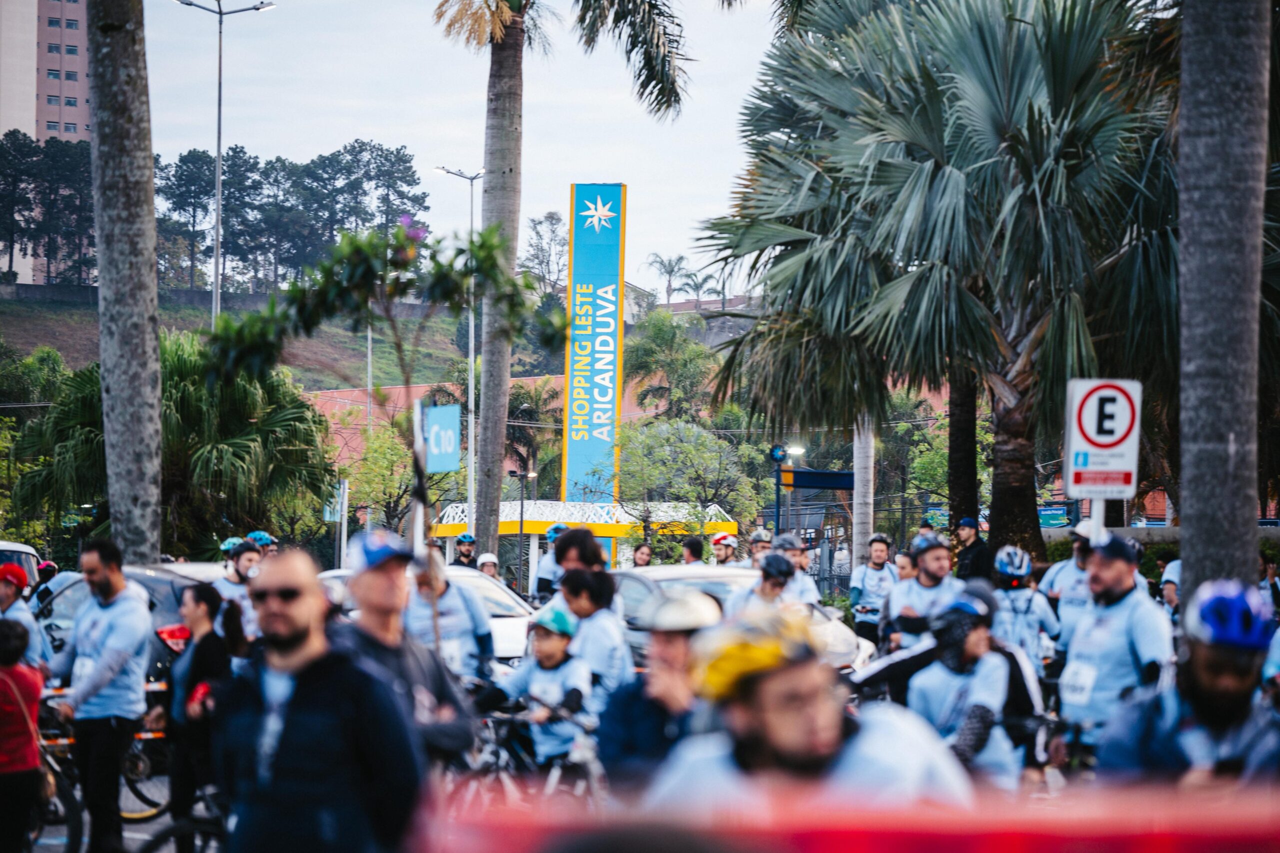 Passeio “Eu de Bike” do Shopping Aricanduva reúne 10 mil participantes em dia de esporte, inclusão e solidariedade