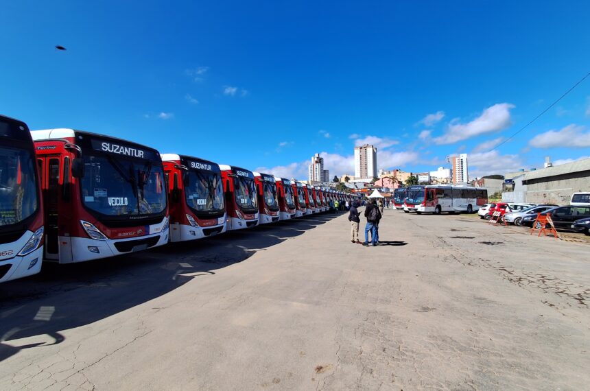 Os 50 novos ônibus são do modelo Euro 6, menos poluente e com tecnologia embarcada