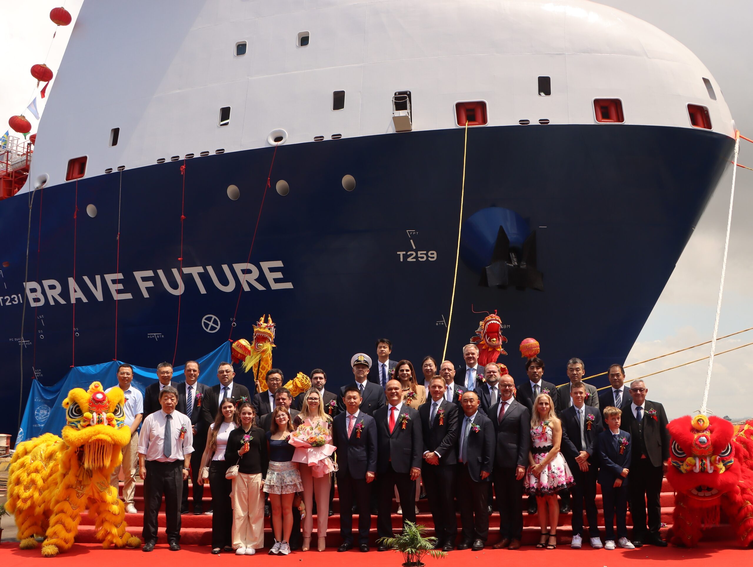 Braskem amplia frota própria com o navio Brave Future e fortalece estratégia logística global