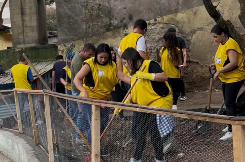 Grupo de voluntários "Transforma Diadema" - Divulgação