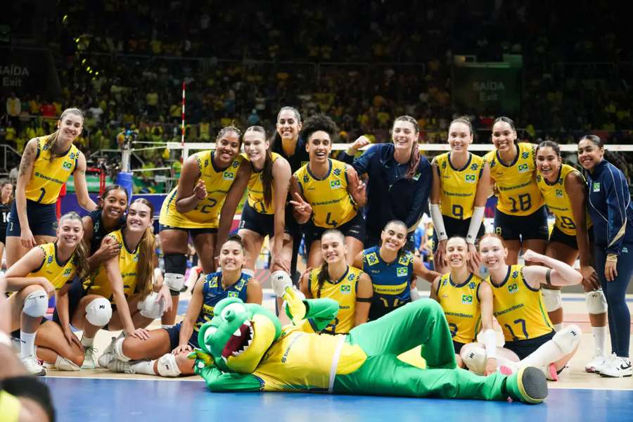 Brasil se vinga, bate a Polônia e chega a 7 vitórias seguidas na VNL