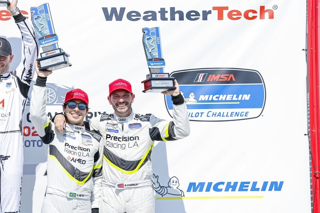 Celso Neto volta ao pódio na IMSA Michelin Pilot Challenge, desta vez em Toronto