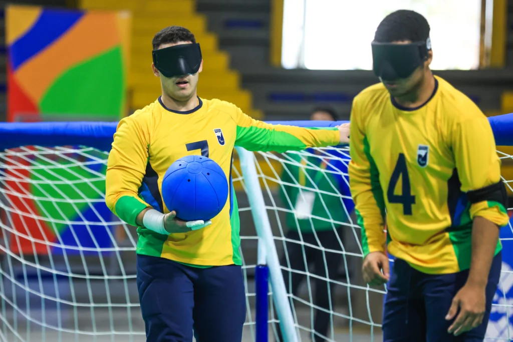 Seleções Brasileiras de Goalball participam do Campeonato Internacional em Guildford