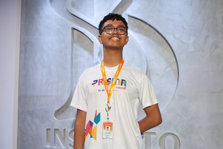 Marcos Paulo recebeu medalha de bronze - Reprodução