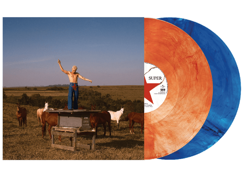 Vinil do álbum 'Super' do Jão - Divulgação