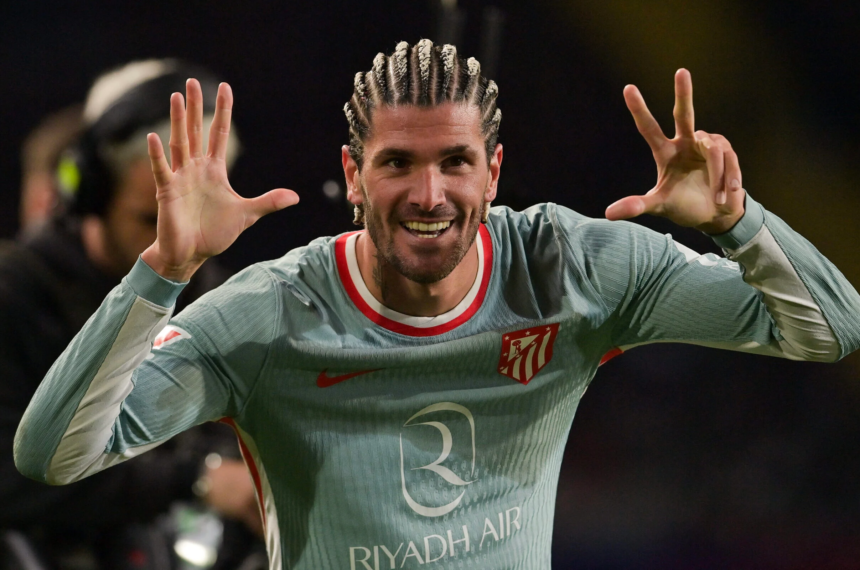 Rodrigo De Paul jogou pelo Atlético de Madrid na Copa do Mundo de Clubes - Reprodução/X-Atlético de Madrid