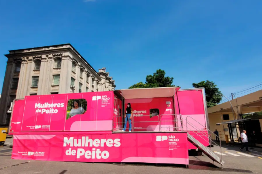 Carretas de Mamografia oferecem exames gratuitos em cinco regiões durante o mês de agosto; confira
