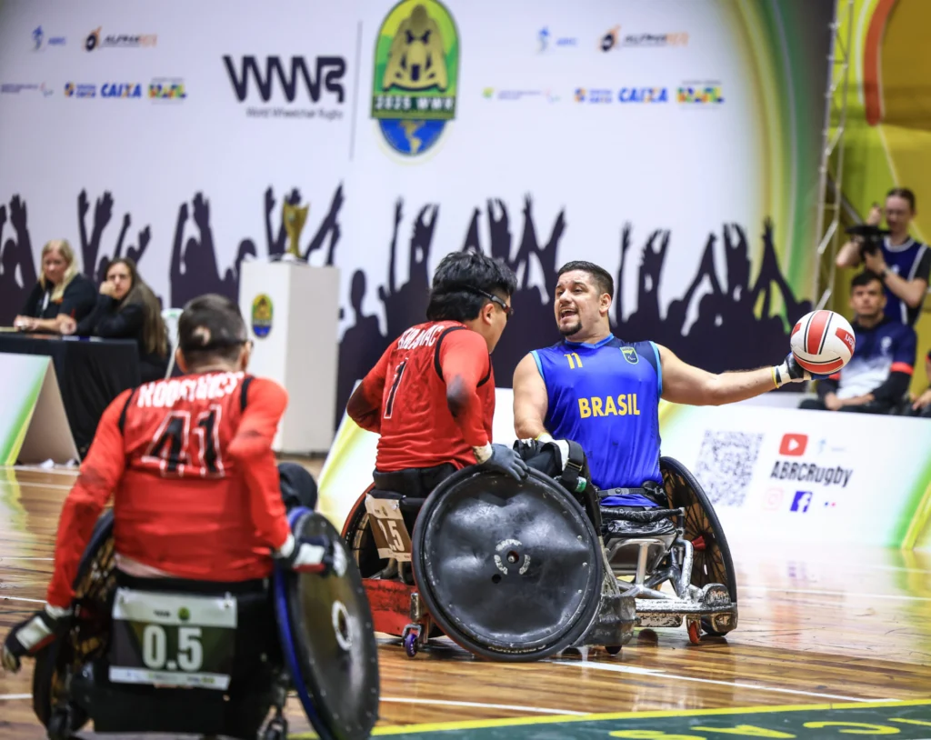 Brasil faz história e avança à final da Copa América de Rúgbi em Cadeira de Rodas