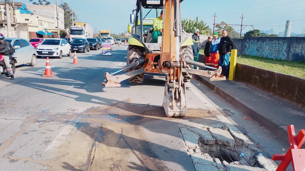 Trecho da Rosa Kasinski é recuperado pela Prefeitura de Mauá