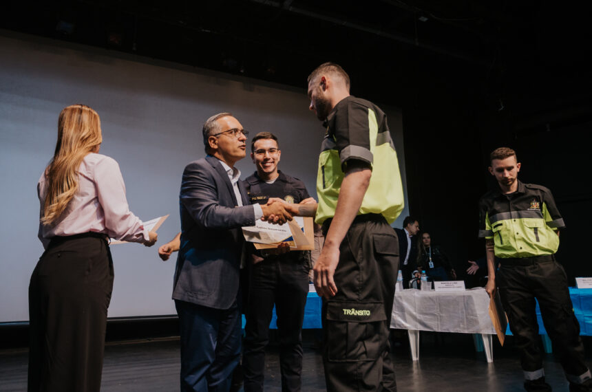 Formação de novos agentes de trânsito em São Bernardo - Brenner Oliveira/PMSBC