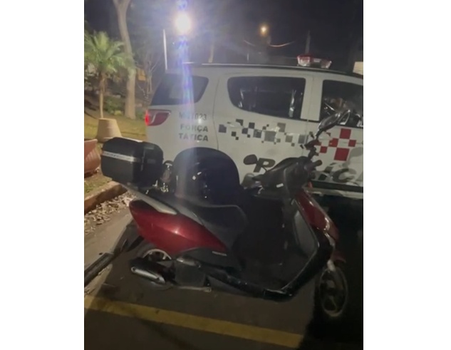 Veículo dublê é identificado pela Rocam na zona sul